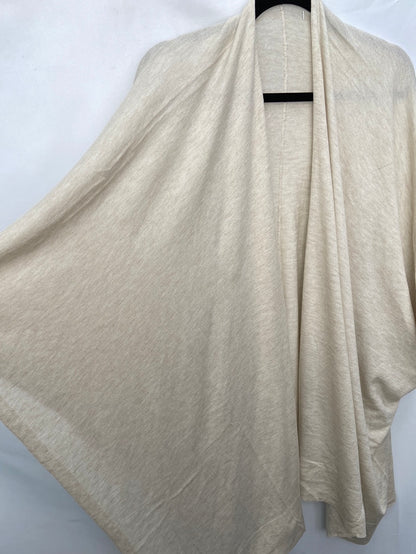 OTRAS.Ponchó oversized beige TU(m)