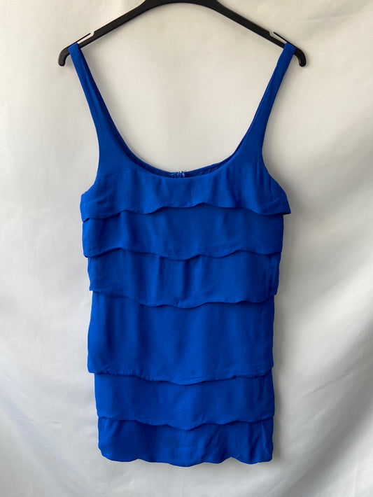 SANDRO.Vestido azul T.xs/s