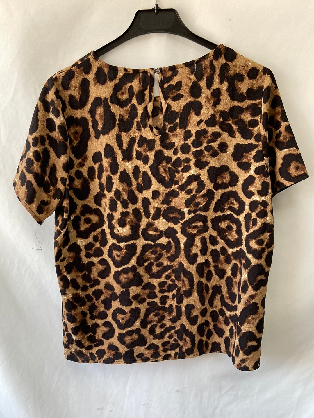 LOAVIES.Blusa animal print T.m