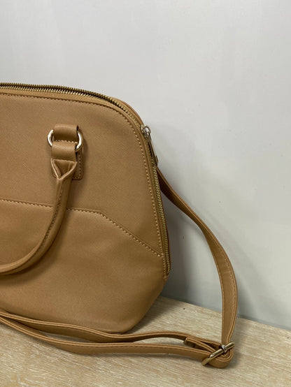 EASY WEAR.Bolso beige polipiel