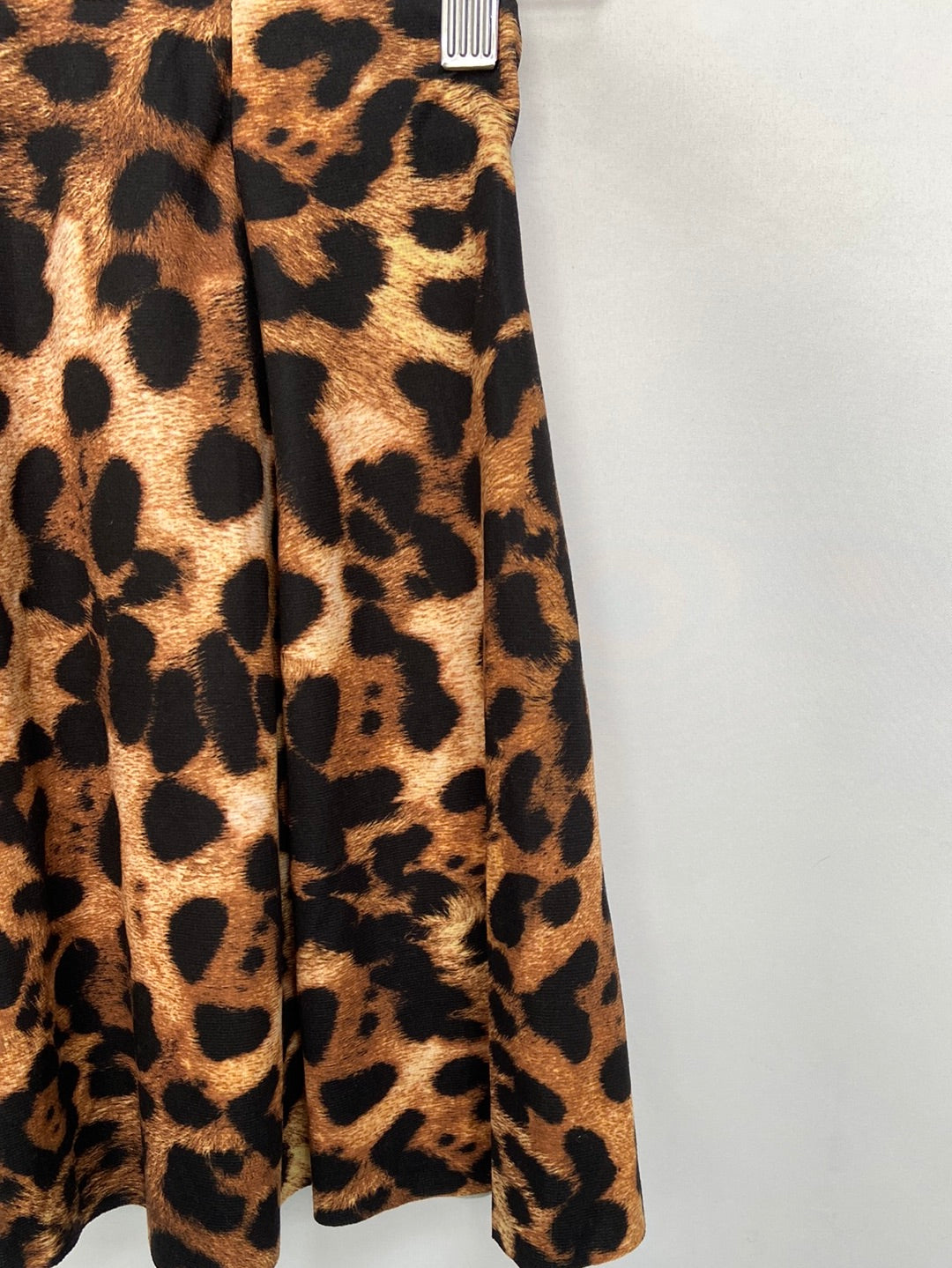 ZARA.Falda mini vuelo animal print T.s