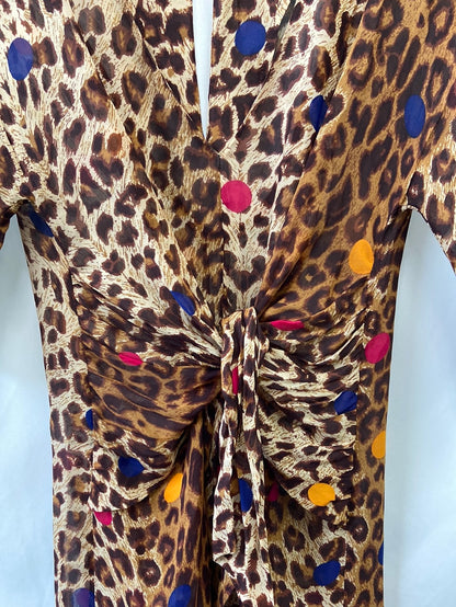 &OTHER STORIES.Vestido corto animal print T.34