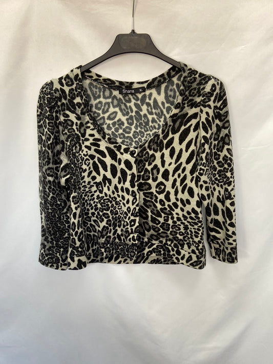 SHANA.Rebeca corta animal print T.XL(m)