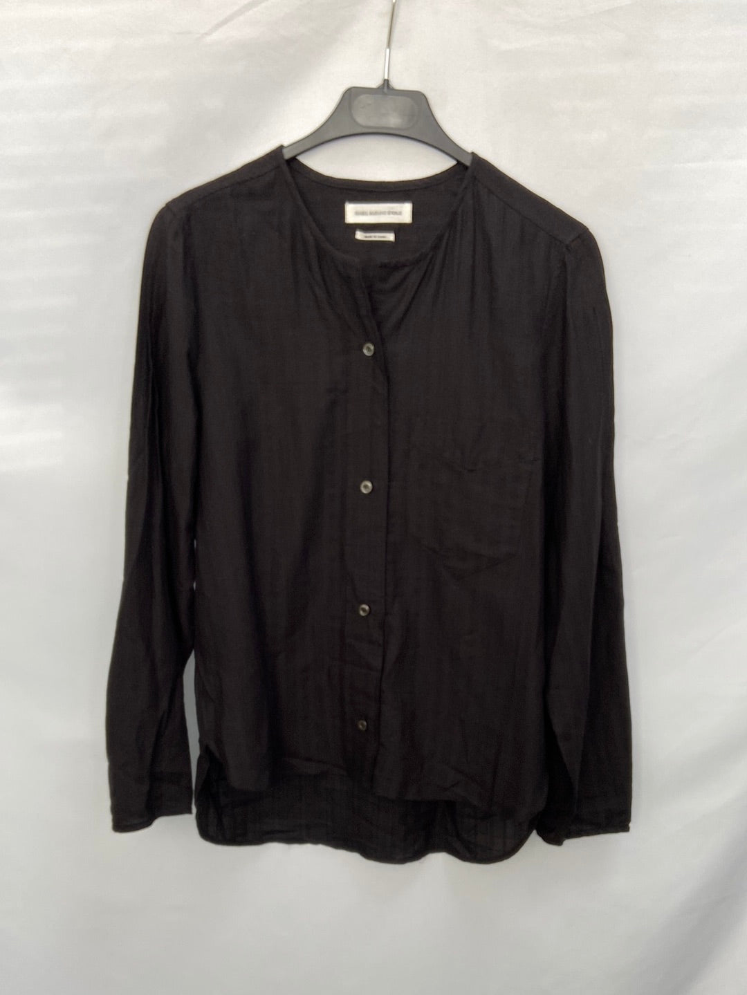 ISABEL MARANT ÉTOILE.Blusa negra T.34