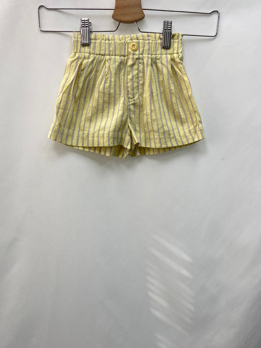 ZARA.Pantalones cortos rayas  9-12 meses