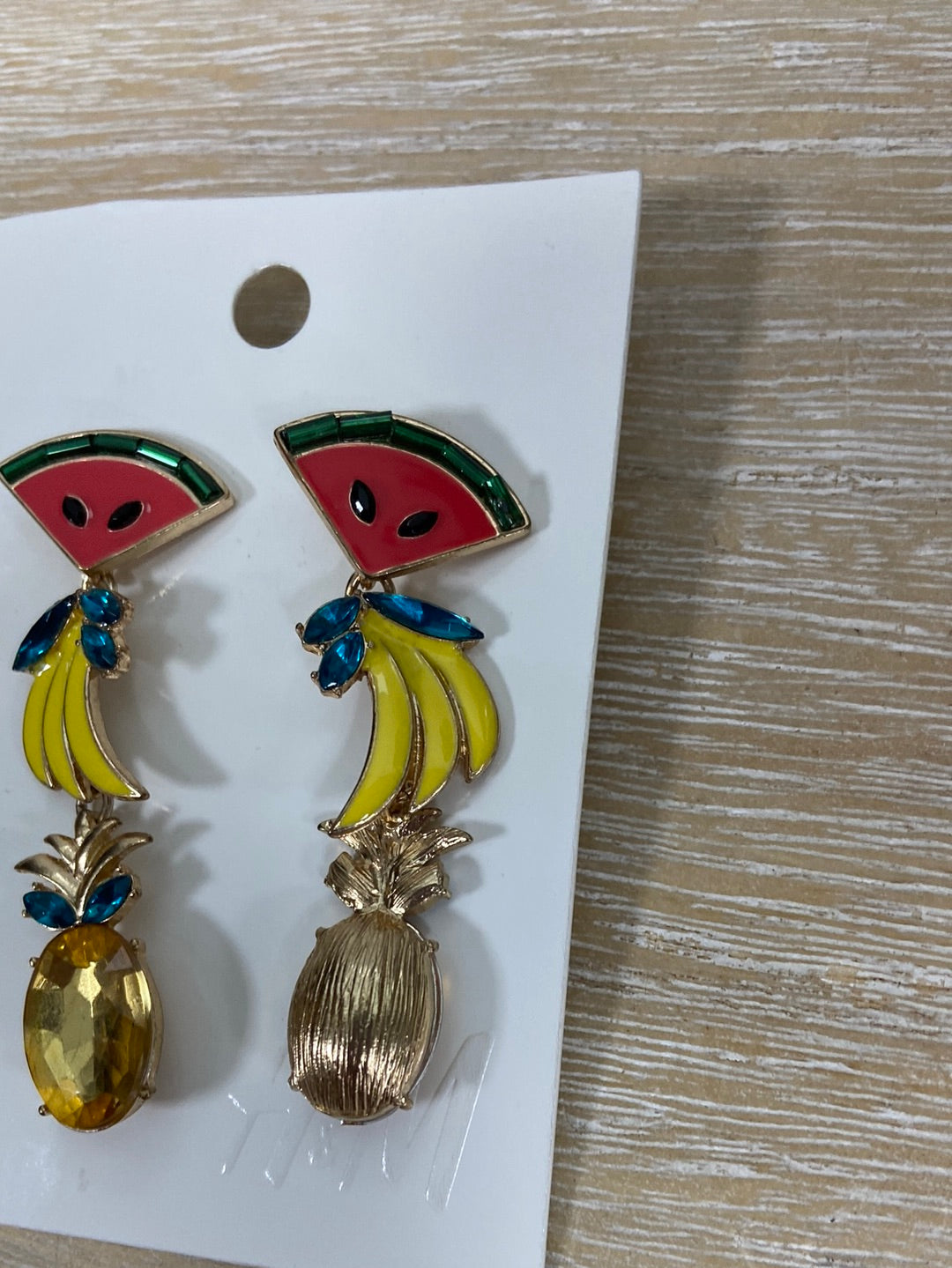 H&M.Pendientes frutas