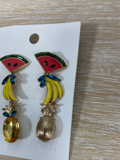 H&M.Pendientes frutas