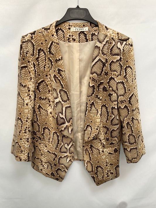 IVIVI. Blazer animal print