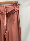 ZARA. Pantalón culotte  rosa T.xs