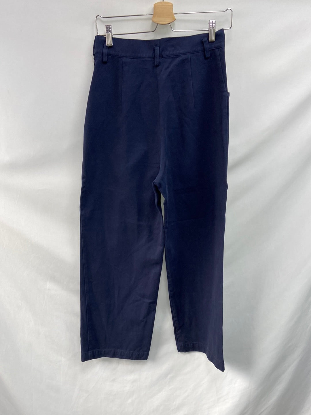 DES PETITS HAUTS. Pantalón azul ancho T.36