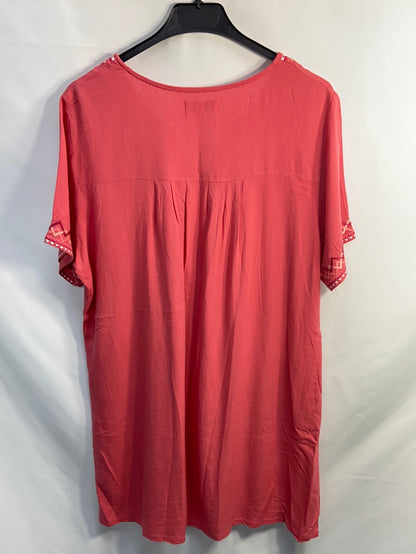 SWEETMISS.Vestido Coral verano T.XL