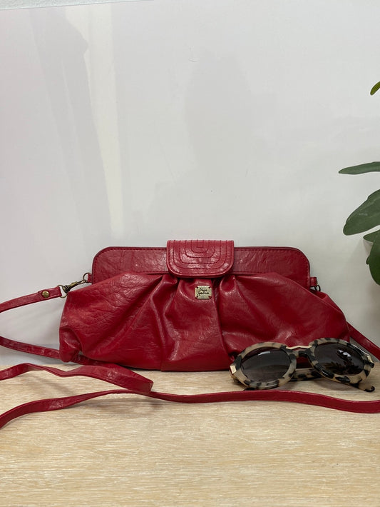 PEPE JEANS. Bolso burdeos