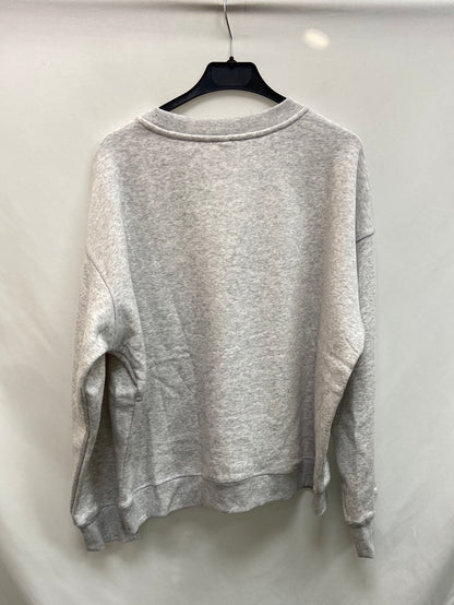 H&M.Sudadera gris T.M