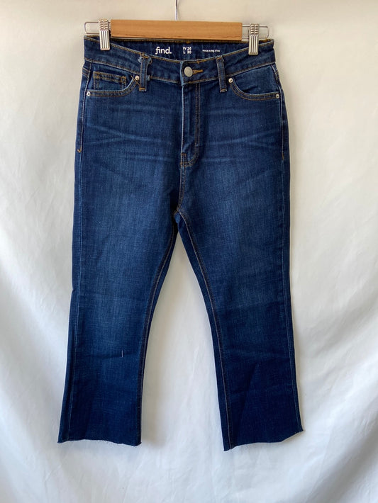 FIND.Jeans oscuros rectos T.36