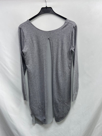 LEMON. Jersey gris con blusa T.u(s)