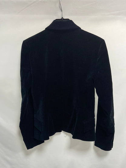 ZARA.Blazer azul terciopelo t.s