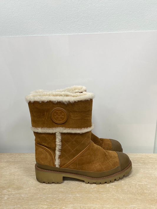 TORY BURCH.Botas ante borrego T.39